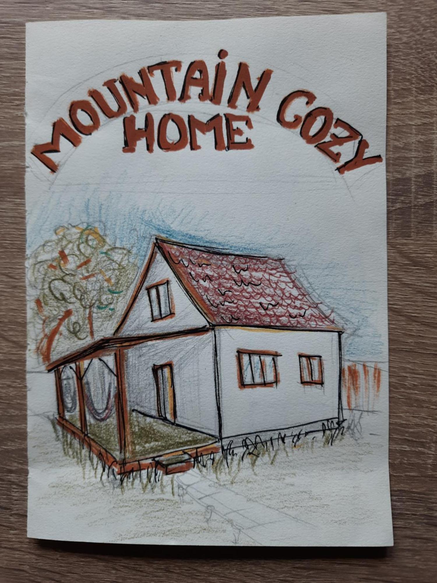 Mountain Cozy Home Sub Cetate Esterno foto